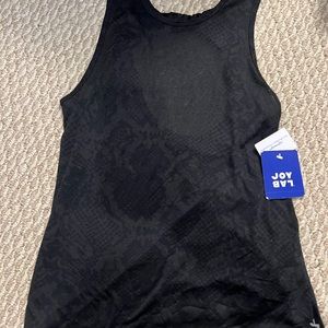 Womens black workout tanktop size XS nwts